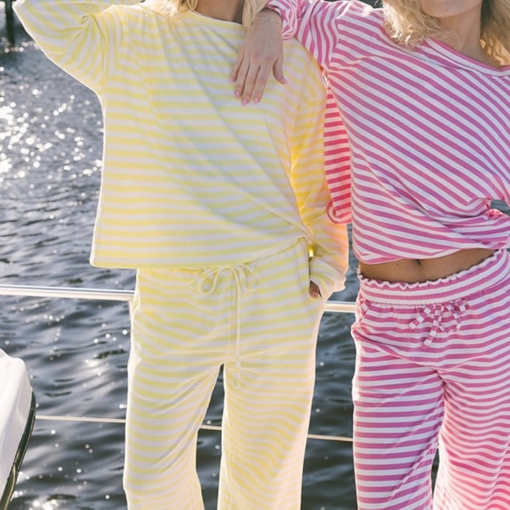 Striped Yellow Set